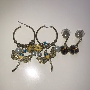 Betsy Johnson earrings